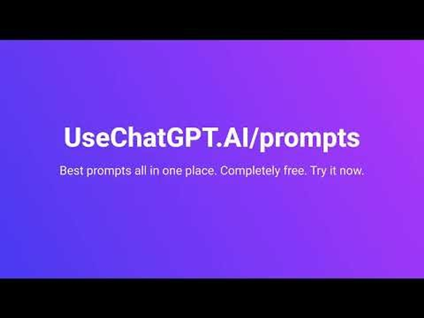 100+ Free ChatGPT Prompt Templates