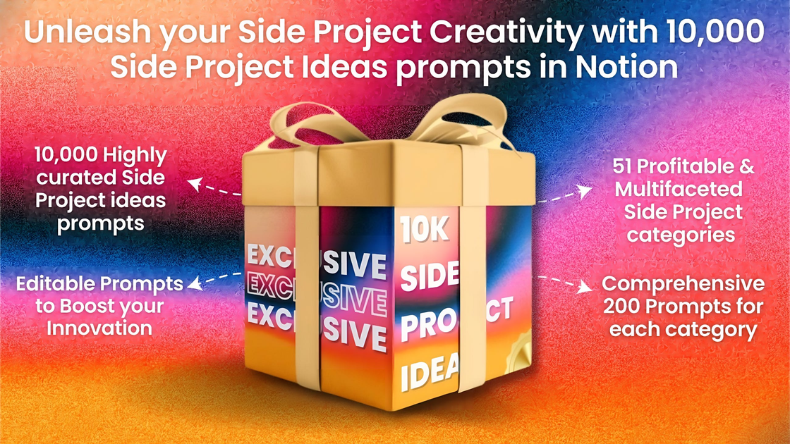 10,000+ Side Project Ideas Prompts