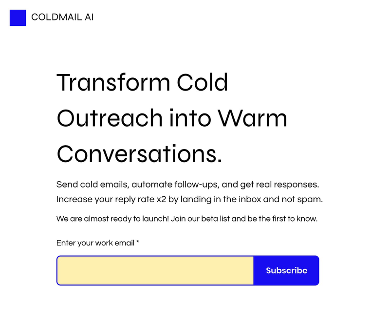 Cold Mail