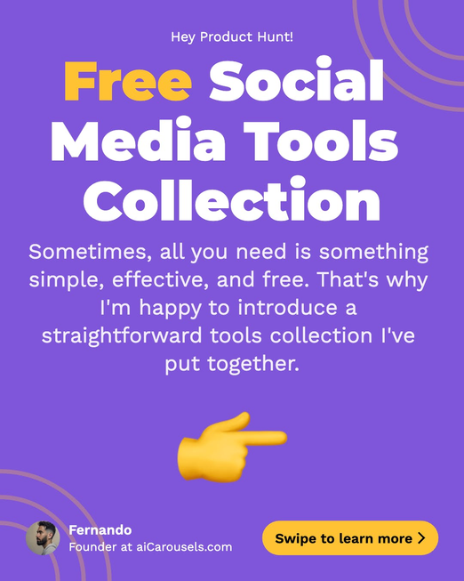 Free Social Media Tools Collection