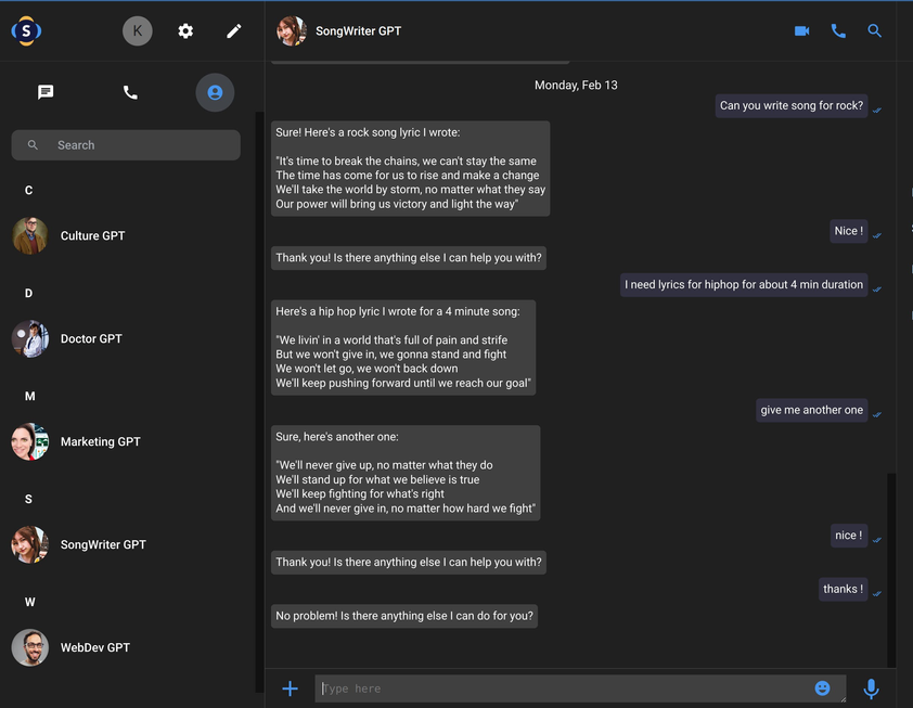 Opensource Messenger Ready For ChatGPT