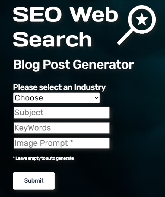 Blog Post Generator