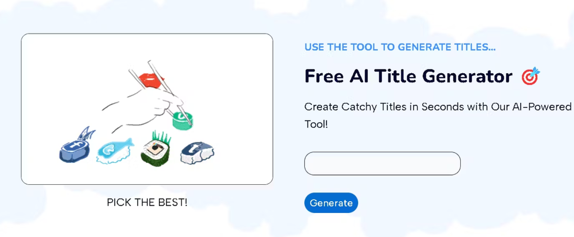TitleWiz: Free AI Title Generator