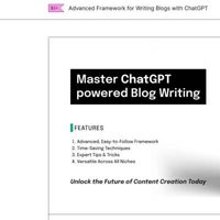 Advanced Framework For Writing Blogs