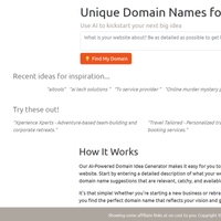Domain Brainstormer