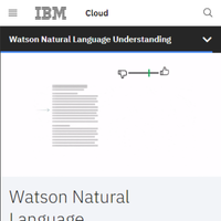 Watson Natural Language Understanding