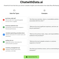 Chat With Data