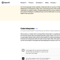 Code Interpreter By OpenAI