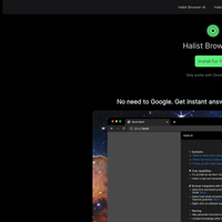 Halist Browser AI