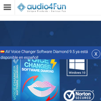 AV Voice Changer Software Diamond 9.5