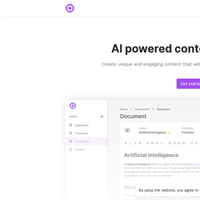 AI Powered Content Generator