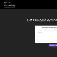GPT-4 Consulting
