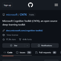 Microsoft Cognitive Toolkit (CNTK)