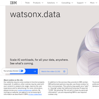 WatsonX.data By IBM