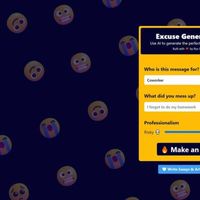 The Excuse Generator