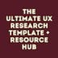 UX Research Templates + Repository Hub