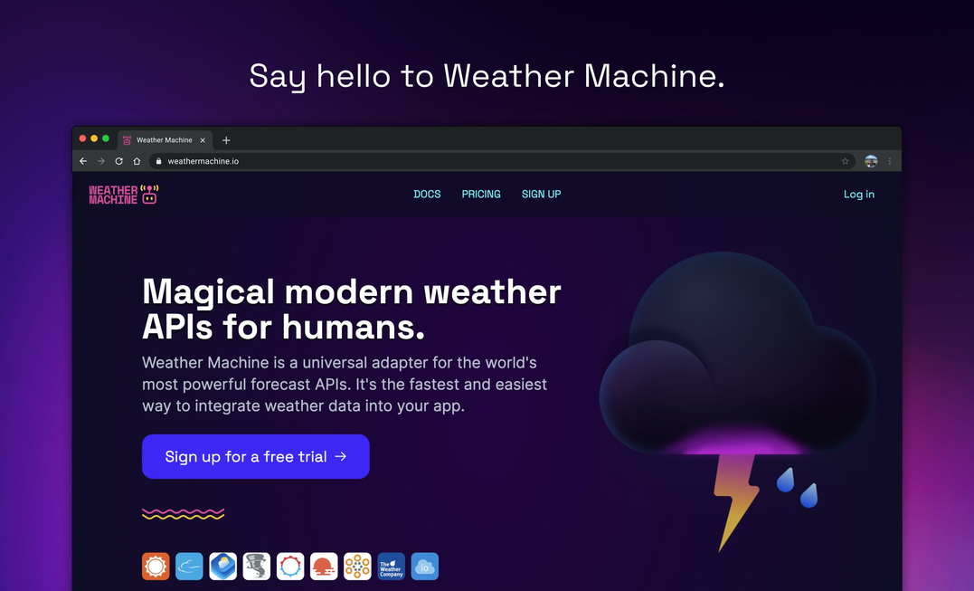 Weather Machine
