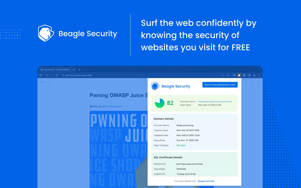Beagle Security: Web Security Assessment