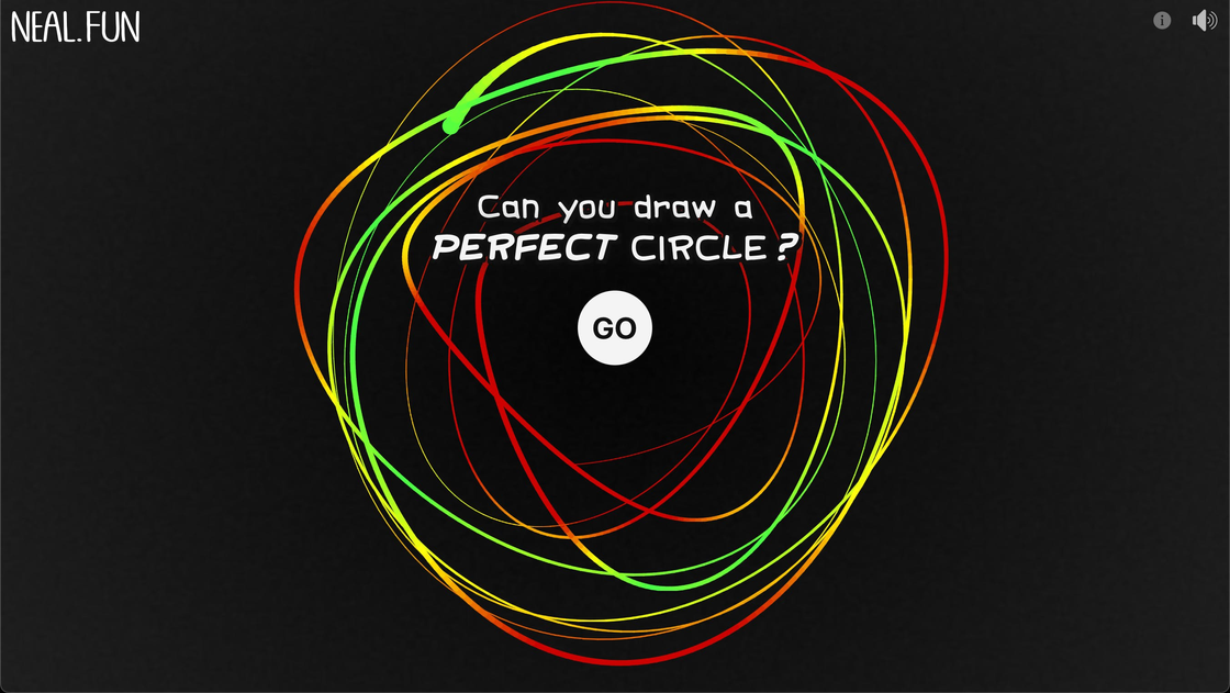 Draw A Perfect Circle By Neal.fun