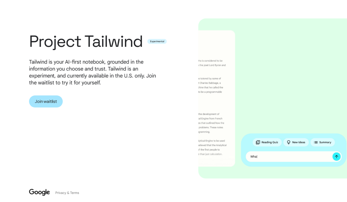 Project Tailwind