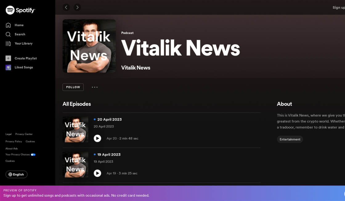 Vitalik News