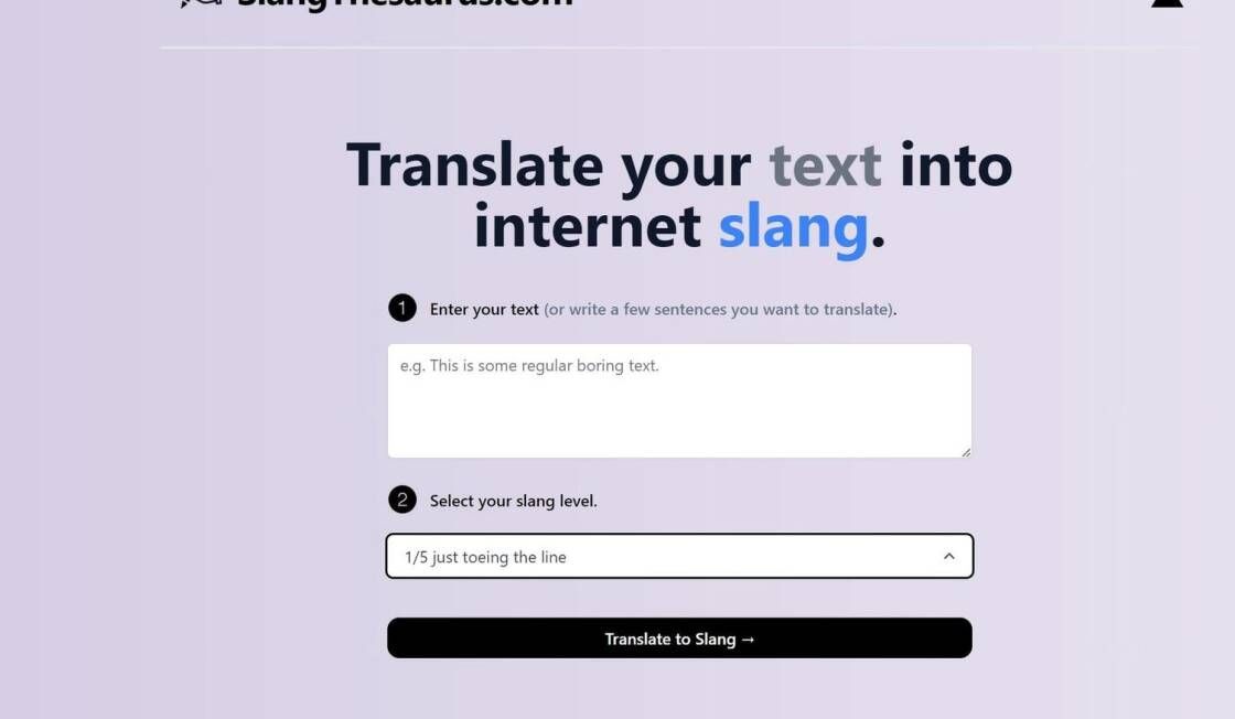 Slang Thesaurus Alternatives, Pricing, And Information Gpttool