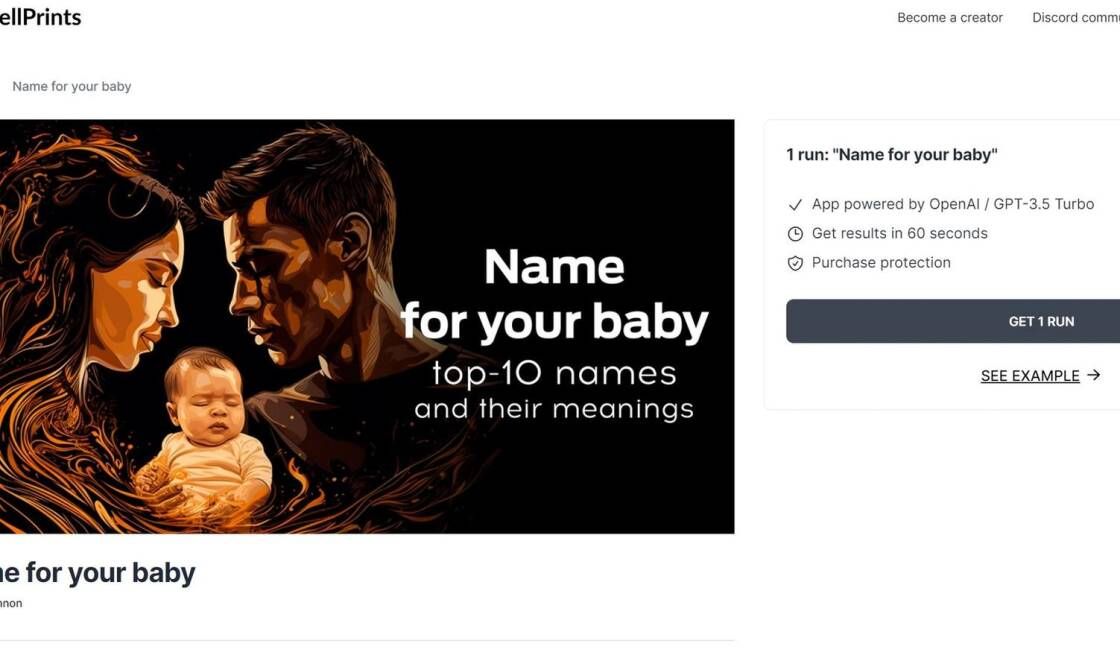 Name For Your Baby