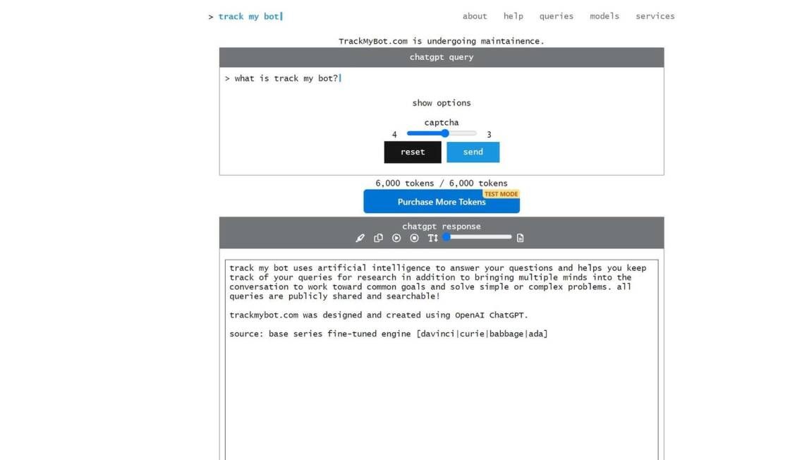 Trackmybot