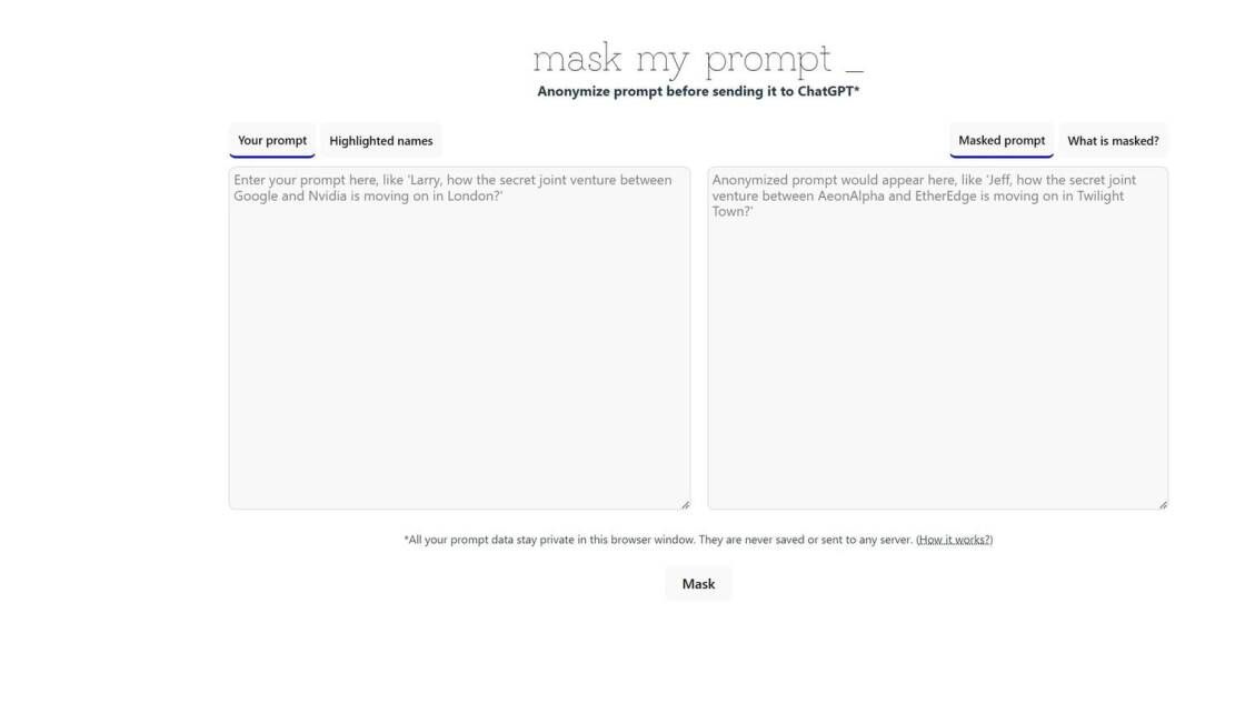 maskmyprompt-alternatives-pricing-and-information-gpttool