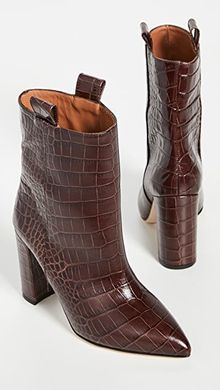 Moc Croco Ankle Boots 100mm