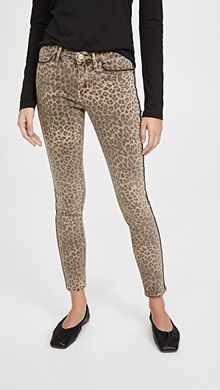 Le Skinny De Jeanne Leopard Jeans