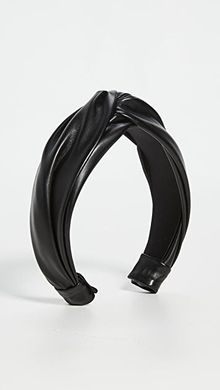 Twist Headband in Vegan Leather