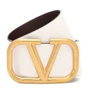 Valentino Garavani VLOGO reversible leather belt