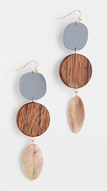 The Pod Feather Earrings