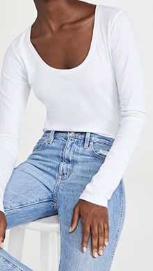 Le Mid Rise Scoop Long Sleeve