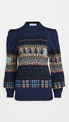 Jaquard Knit Pullover