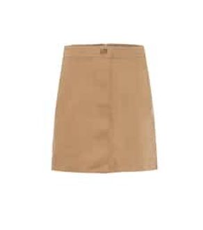 Cotton-gabardine shorts